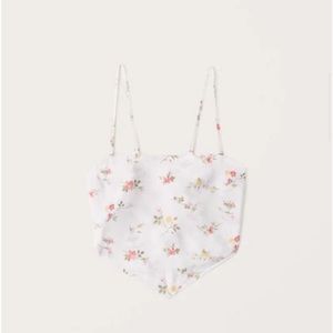 Abercrombie scarf top